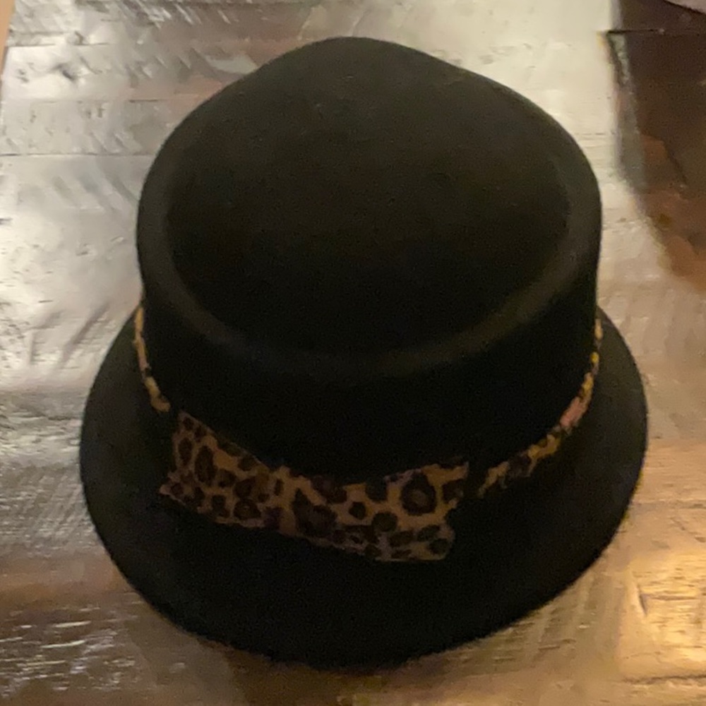 Black Cloche Hat